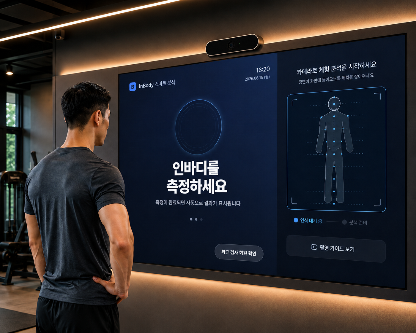 LINE FIT AI 체형 분석 키오스크